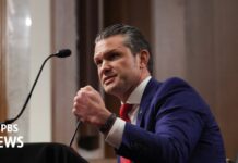 Hegseth holds news briefing with Australian defense minister and deputy prime minister, 7 February 2025