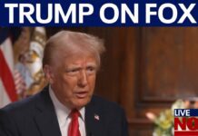 President Trump discusses Super Bowl, DOGE & tariffs, 10 February 2025