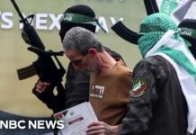 Hamas says it will delay hostage release citing ceasefire violations, 10 February 2025