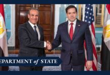 Secretary Rubio meets with Egyptian Foreign Minister Badr Abdelatty, 10 February 2025