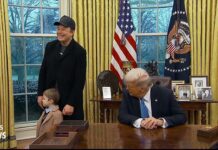 Trump makes appearance with Musk, signs executive order downsizing federal workforce, 11 February 2025