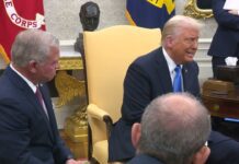 President Trump Hosts a Bilateral Meeting with the King of Jordan and the Crown Prince of Jordan, 11 February 2025