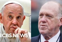 Tom Homan blasts Pope Francis for immigration comments, 11 February 2025