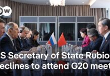G20 talks to go ahead without US’s highest diplomat, 21 February 2025