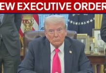 President Trump signs new executive orders, 26 February 2025