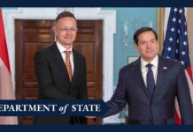 Secretary Rubio meets with Hungarian Foreign Minister Péter Szijjártó, 4 March 2025