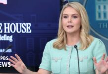 White House holds briefing amid reports Trump refused to follow deportation court order, 17 March 2025