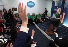 White House holds news briefing after Trump has phone call with Ukraine’s Zelenskyy, 19 March 2025