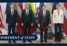 Secretary Rubio meets with Foreign Ministers from Estonia, Latvia and Lithuania, 25 March 2025