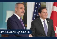 Secretary Rubio meets with Turkish Foreign Minister Hakan Fidan, 25 March 2025
