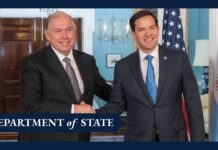 Secretary Rubio meets with Argentine Foreign Minister Gerardo Werthein, 1 April 2025