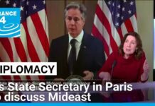 US State Secretary in Paris to discuss Mideast, receive honour, 8 January 2025