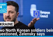 Ukraine questioning two North Korean soldiers captured in Kursk, Zelensky says, 11 January 2025