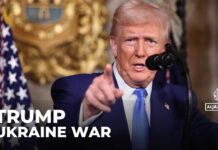 Trump wrongly blames Ukraine for war with Russia, 18 February 2025