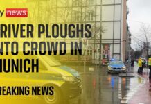 German PM Olaf Scholz makes statement after driver ploughs into crowd in Munich, 13 February 2025