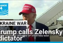 Trump calls Ukranian president «dictator», Zelensky says Trump living in «disinformation space», 19 February 2025