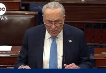 Sen. Chuck Schumer condemns Pres. Trump’s Ukraine comments, 19 February 2025