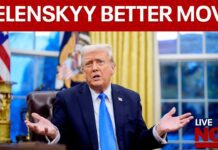 President Donald Trump calls out Zelensky, 19 February 2025