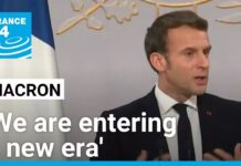 ‘We are entering a new era’, French President Emmanuel Macron tells French, 21 February 2025