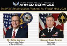 Hearings to examine United States Special Operations Command in review of the Defense Authorization Request for fiscal year 2026 and the Future Years Defense Program; to be immediately followed by a closed hearing in SVC-217.8 April 2025