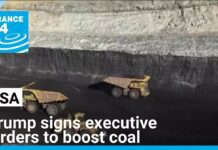 Trump signs executive orders to boost coal, a reliable but polluting resource, 9 April 2025