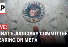 Senate Judiciary Committee hearing on Meta’s foreign relations, 9 April 2025