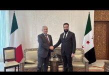 Italian FM Tajani meets with head of Syria’s new government in Damascus, 10 January 2025