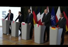 Defence ministers of five NATO countries hold talks in Warsaw on aid to Ukraine, 13 January 2025