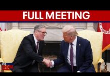 President Trump meets with British PM Starmer, 27 February 2025