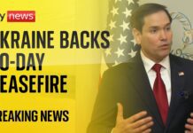 ‘The ball is in Russia’s court’ as Ukraine agrees ceasefire, 11 March 2025