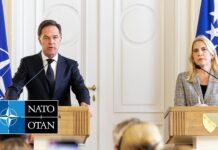 NATO Secretary General with Members of the Presidency of Bosnia and Herzegovina, 10 March 2025