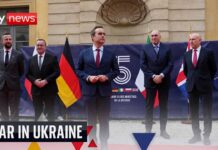 European defence ministers hold news conference after meeting on Ukraine, 12 March 2025