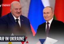 Putin and Lukashenko hold news conference in Moscow – watch in full, 13 March 2025