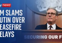 Military leaders to meet in London as Starmer slams Putin over ceasefire delay, 15 March 2025