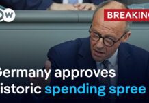 Germany’s passes trillion-euro bill to boost spending on defense, infrastructure, climate, 18 March 2025