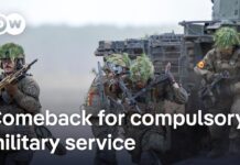 European countries reintroduce compulsory military service, 26 March 2025