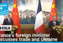 France’s foreign minister travels to China for talks on Ukraine and trade relations, 28 March 2025