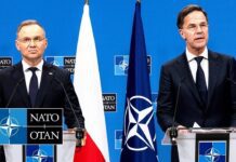 NATO Secretary General with the President of Poland Andrzej Duda, 6 March 2025