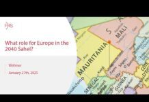 What role for Europe in the 2040 Sahel? 27 January 2025