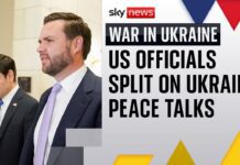 Ukraine: US officials send mixed signals on prospects for Ukraine peace deal, 18 April 2025