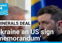 Ukraine, US sign ‘memorandum of intent’ on critical minerals deal, 18 April 2025