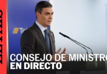 Pedro Sánchez comparece tras el Consejo de Ministros para informar del plan de Defensa, 22 abril 2025