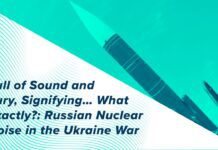 Full of Sound and Fury, Signifying… What Exactly?: Russian Nuclear Noise in the Ukraine War, 21 April 2025