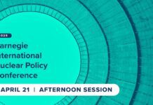2025 Carnegie International Nuclear Policy Conference | April 21 Afternoon Session