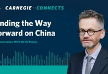 Finding the Way Forward on China: A Conversation With David Rennie, 24 April 2025