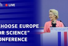 “Choose Europe for Science” Event at the Sorbonne in Paris, 5 May 2025