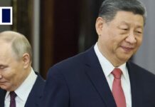 Xi says China, Russia must stand up to power politics, 8 May 2025