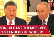 Putin, Xi Team Up Against Trump; Vow To Crush ‘Global Bullying’ In Powerful Meeting, 8 May 2025