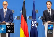 NATO Secretary General with the Chancellor of Germany Friedrich Merz, 9 May 2025