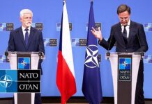 NATO Secretary General with the President of Czechia Petr Pavel, 21 May 2025